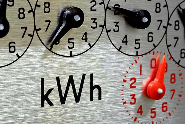 Electrical Services Closeup of Kilowatt interface