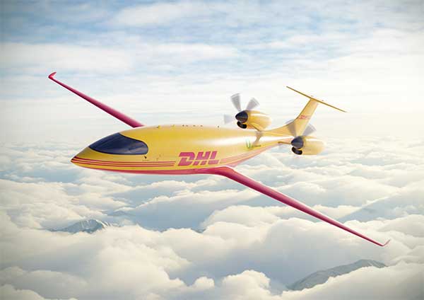 DHL Electric Aircraft Package Delivery
