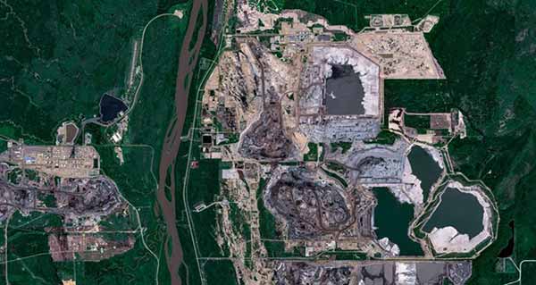 Canadian Pipeline | View From Above Landscape