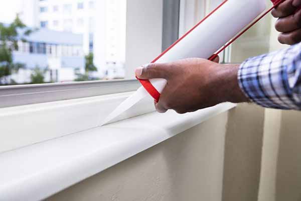 Air Leaks in a House | Caulking Window Panes