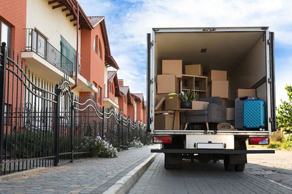 Moving to Dallas, Texas Moving Truck Loaded Up