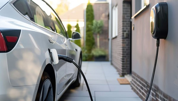 Electrical Load Associated With EV Charging EV Car Charges