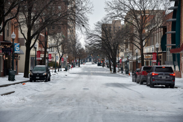 Winter Season in Texas - Waco