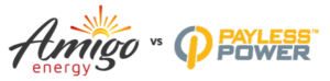 Amigo Energy and Payless Power Logos