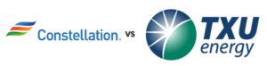 Constellation and TXU logos