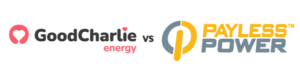 GoodCharlie and Payless Power Logos